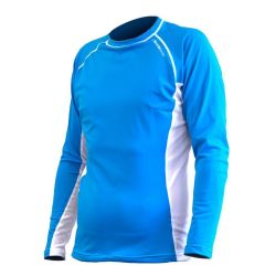 Sharkskin Rapid Dry Long Sleeve Blue/White